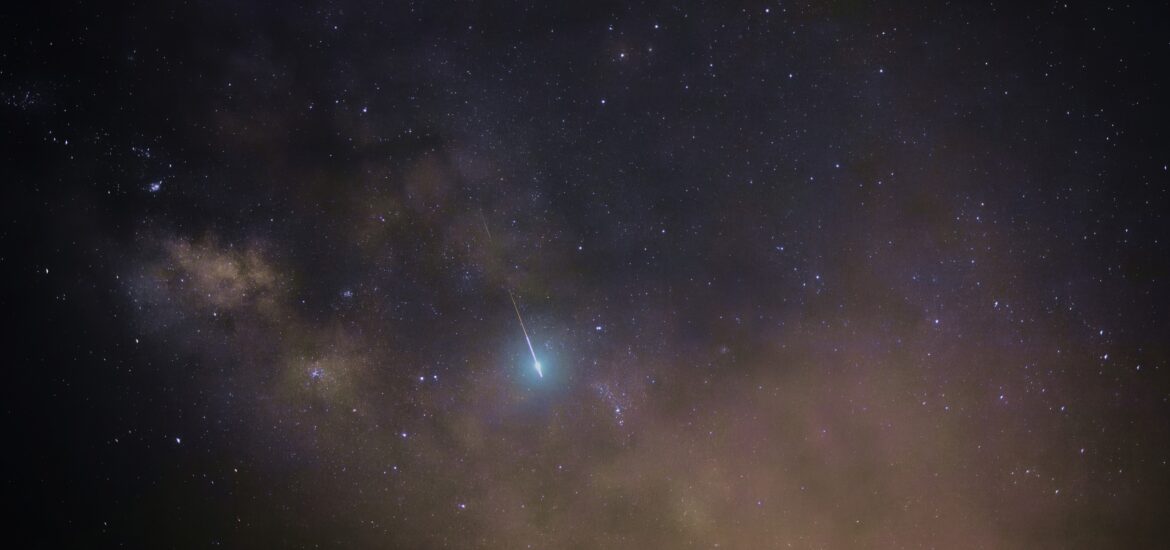 Meteor über Teneriffa